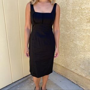 calvin klein black dress